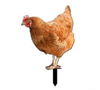 Scultura acrilica attraente del pollo per l'esposizione di arte del cortile resistente alle intemperie (B)