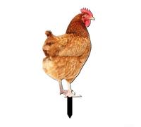 Scultura acrilica attraente del pollo per l'esposizione resistente alle intemperie di arte dell'iarda (A)