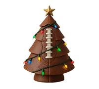 Scultura Albero Di Natale, LED Illuminato Con Stella Apicale, Albero Di Natale Calcio Decorazione Da Scrivania, Per Comodino Camera Da Letto Soggiorno Balcone Tavolo Da Pranzo Palestra Stadio