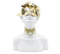 Scultura astratta femminile con farfalle | Statuetta estetica del corpo decorazione artistica per ufficio, soggiorno, camera da letto | bellezza delle imperfezioni | resina beige 41,9 cm