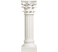 Scultura astratta in resina progettata dopo il tempio romano per raffinata per la decorazione di casa, ufficio e studio (C)