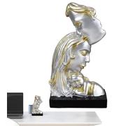 Scultura Bacio Romantico per Coppie | Statuette da Collezione per progetti con contorni delicati AP, Ufficio, scaffale, Matrimonio, Soggiorno, Famiglia e Arredamento