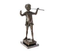 Scultura bronzo statua figura Peter Pan dopo George Frampton replica