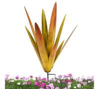 scultura da giardino in metallo - scultura di pianta di agave in metallo decorativo | piani di metagave | decorazioni del camere home possimente per il yard, giardino | aree interne come giardini, cor