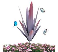 scultura da giardino in metallo - scultura di pianta di agave in metallo decorativo | piani di metagave | decorazioni del camere home possimente per il yard, giardino | aree interne come giardini, cor