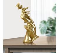 Scultura da tavolo in resina a mano Rose Study Statue Modern Art Wedding