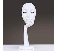 Scultura Decorativa Astratta Moderna La Statua del Silenzio, Statue di Persone in Resina Il Silenzio è Dorato Decorazione Artistica per Ufficio e casa, Statue di pensatori, ornamen