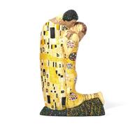 Scultura Decorativa Il Bacio di Klimt Statuina Amanti Collezione Museo Parastone