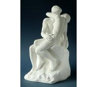 Scultura Decorativa Il Bacio di Rodin Statuetta Collezione Museo Parastone