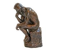 Scultura Decorativa Il Pensatore di Rodin StatCollezione Museo Parastone Piccolo