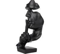 Scultura decorativa, moderna scultura astratta minimalista, decorazione artigian