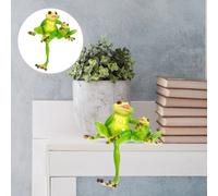 Scultura Del Paesaggio Da Giardino Decorazione Della Statuetta Rana