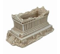 Scultura del Partenone Acropoli del Tempio di Atene in marmo greco fuso grigio patina scultura 20,1 cm