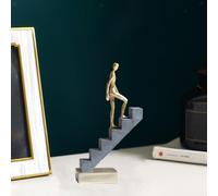 Scultura Del Pensatore Delle Scale Statuetta di Persone Del Pensiero Moderno Da
