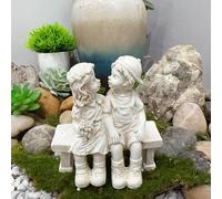 Scultura Del Primo Bacio Di Coppia, Regalo Per La Casa, Laghetto, Statua