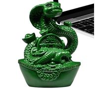 Scultura del serpente della Festa di Primavera, statua 'anno del serpente cinese | Decorazione della figura del serpente di Capodanno | Decorazioni di Capodanno cinesi di buon significato per la