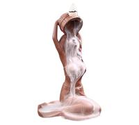 Scultura della dea in resina - Boho Room - Espositore in resina | Scultura di incenso rilassante bruciatore di odore, decorazione per aromaterapia, statuetta in resina per il soggiorno in soggiorno 11