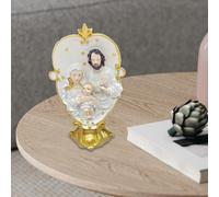 Scultura della scena della natività di Gesù Maria Giuseppe Statua per