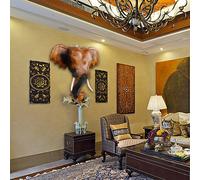 Scultura di da parete Testa di Decorazione da parete Puntelli multiuso per