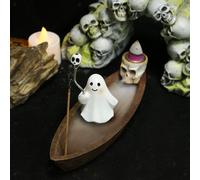 Scultura Di Halloween, Regalo, Nave Fantasma, Bruciatore Di Per