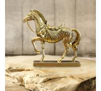 Scultura di opere d'arte di decorazione da tavolo con statuetta di cavallo