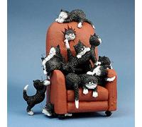 Scultura die gatti - Albert Dubout Gatti - Prenotami un posto - Les chats de Dubout #68