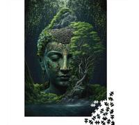Scultura Foresta Puzzle per Adulti Puzzle 1000 Pezzi Meraviglie della Foresta Gioco di Puzzle 1000 Pezzi Relax Concentrazione Regalo 70x50cm/1000pcs