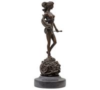 Scultura l'amazzone in bronzo in stile antico 24cm