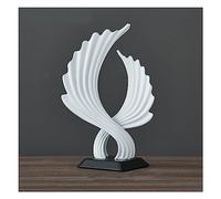 Scultura Moderna Astratta Decorativa, Statue Decorative Artigianali con Onde dell'Oceano per Il Soggiorno, per la Decorazione del Tavolo della Camera da Letto, sculture Piatte Decorative per l'uffici
