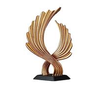 Scultura Moderna Astratta Decorativa, Statue Decorative Artigianali con Onde dell'Oceano per Il Soggiorno, per la Decorazione del Tavolo della Camera da Letto, sculture Piatte Decorative per l'uffici