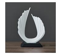 Scultura Moderna Astratta Decorativa, Statue Decorative Artigianali con Onde dell'Oceano per Il Soggiorno, per la Decorazione del Tavolo della Camera da Letto, sculture Piatte Decorative per l'uffici