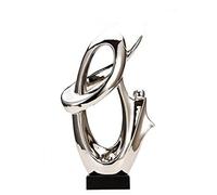 Scultura Moderna Astratta di Pantera Nera, Statua di Leopardo in Resina Geometrica, Decorazione per la Fauna Selvatica, Regalo, Artigianato, Ornamento, Accessori, Arredamento, 30 cm