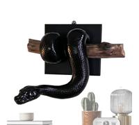 Scultura murale a forma di serpente Effetto Ombra 3D Decorativo Realistico