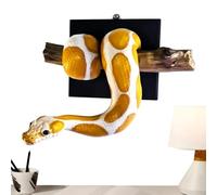 Scultura murale a forma di serpente Effetto Ombra 3D Decorativo Realistico