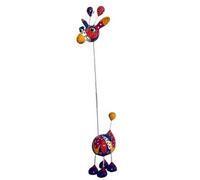 Scultura Pop Art Giraffa Pazza Adatta Per Esterni 40 CM 20231 B