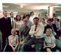 Scultura & Ricky Gervais [1036159] 8x10 Foto Altre Misure Inc Poster)