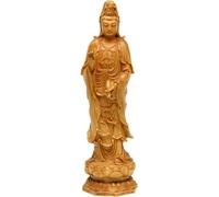 Scultura Statua del Buddha Fengshui Guan Yin,Quan Yin,Kwan Yin Statua di Guanyin Che gocciola Acqua,Dea della Misericordia e Compassione