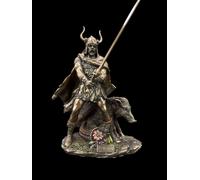 scultura statuetta figurina nordico DIO della pace FREYR VERONESE (WU75321A4)