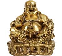 Scultura Tavolo da Tavolo Feng Shui Cinese fing Shui Statua Feng Shui Rame Pancia Pancia a Pancia a Pancia