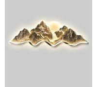 Sculture da parete, dipinti 3D, decorazioni artistiche da parete, decorazioni moderne per la casa, soggiorno, ristorante, dipinti murali paesaggistici, pittura decorativa a LED, lampada da parete, dip