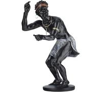 Sculture d'Arte, Statue Maschili Africane Moderne, Decorazione della Stanza, Resina Sintetica, Figure Africane, Nero, Decorazione Entrae, Decorazioni Africane per La Casa, Black