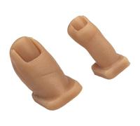 Sculture realistiche strutturate del dito del piede per gli studenti del tecnico delle unghie e le repliche del dito del silicone di pratica del salone per la pratica di nail art