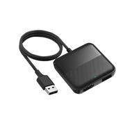 SCUMAXCON Car TV Mate Pro-Fire TV Stick Convertitore HDMI & Wireless CarPlay Android Auto Adapter Stall Rapido, Nessuna Latenza, Convertitore Porta USB per OEM Factory Carplay Plug & Play