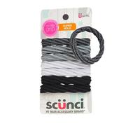 Scunci No Damage Ponytailers Hair Ties Elastics, 8 pcs