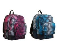 SCUOLA 2B3002105_000 ZAINO DOP.SCOMP.YUB COLORFUL SHAPES(SOLO AZZURRO)
