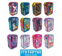 SCUOLA 64276-000 ASTUCCIO TRIPLO BOY/GIRL MIX MITAMA SINGOLO