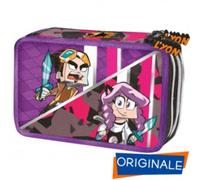 SCUOLA 66362 ASTUCCIO 3 ZIP ANNA LYON GAMER