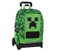 SCUOLA 74360 ZAINO ORG.TROLLEY STACC. PIXEL MINECRAFT