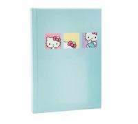 Scuola Agenda compatibile con DIARIO 20x15cm Hello Kitty standard 2025/2026 Rosa + Omaggio penna multicolore e portachiave con paillettes