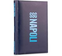 Scuola Agenda compatibile con diario Napoli Blu 2025-2026 F.to Standard 18x13 cm con sticker adesivi + portachiave squadra